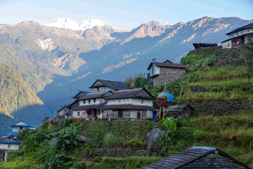 Traditional Nepali homestay